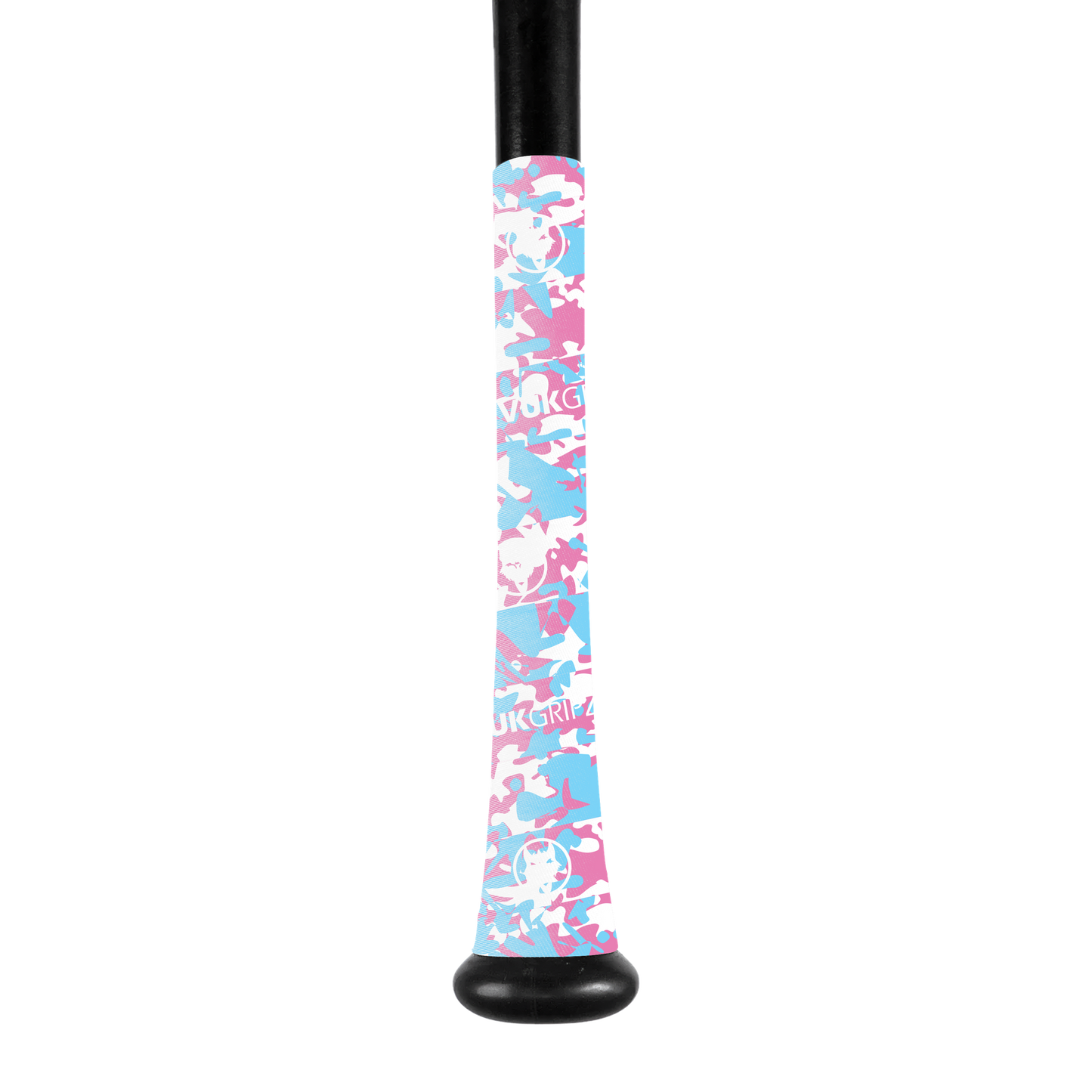 Cotton Candy Camo Pink and Baby Blue Bat Grip Tape! Thin bat grips with unmatched performance in any playing condition.