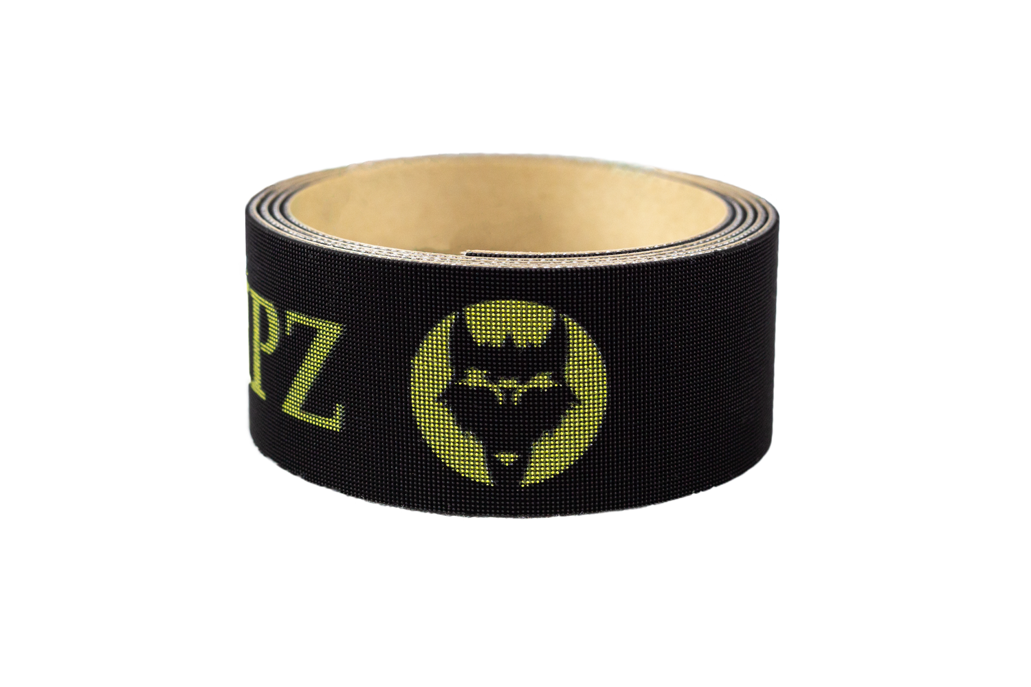 VukGripz Black Bat Grip Tape with Yellow VukGripz logos bat tape