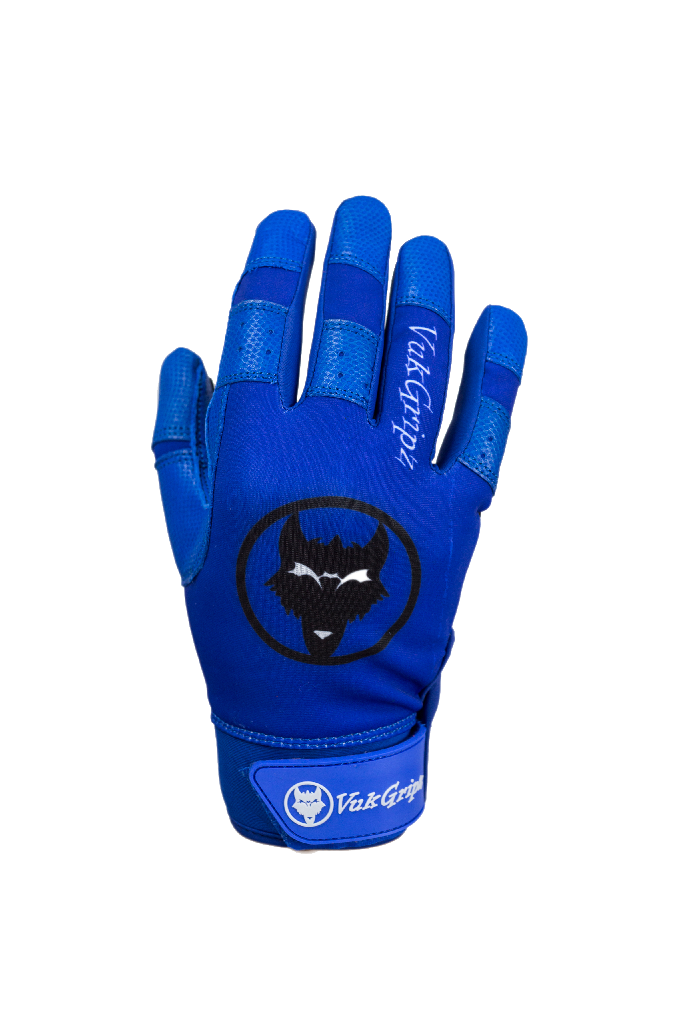 Thin blue top line batting gloves