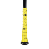 Baseball bat grip tape improve friction when batting with bat tape