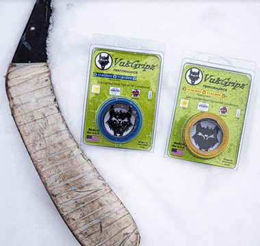 Blue hockey stick tape and yellow hockey stick tape 