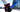 Blue VukGripz hockey stick tape 