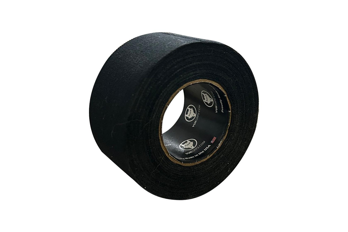 VukGripz 1.5" Classic Black Cloth Lacrosse Tape