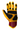 Prowler Maroon & Yellow Batting Gloves