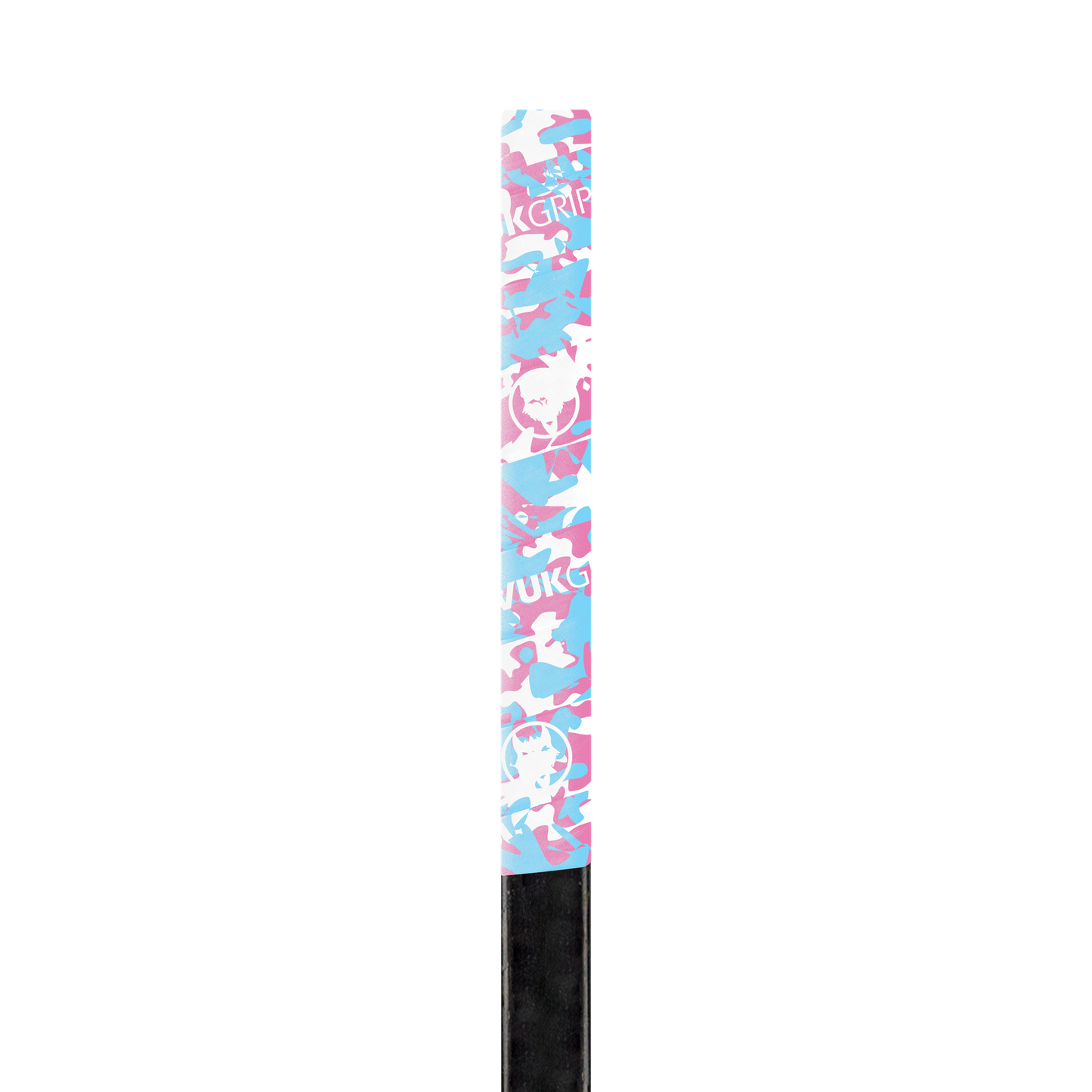 Cotton Candy Camo Baby Blue and Pink Hockey Tape. Thin hockey stick grip tape that is reusable and American Made. 