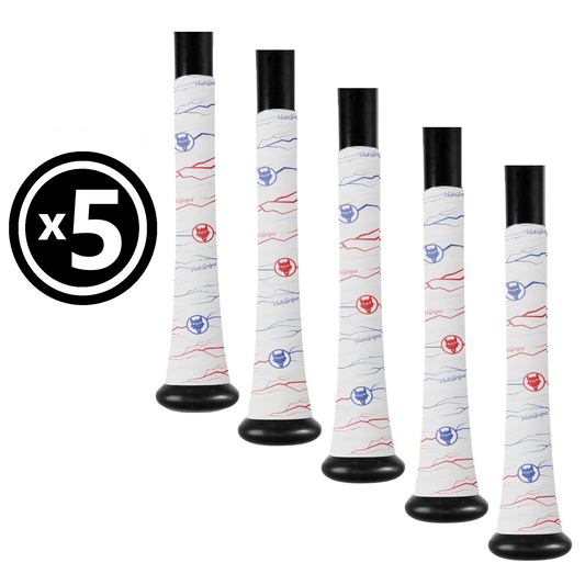 5-Pack Pulse Bat Grip Tape Bundle