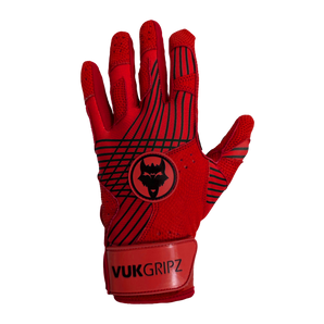 Prowler Red Batting Gloves