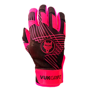 Prowler Pink & Black Batting Gloves