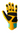 Prowler Teal & Yellow Batting Gloves
