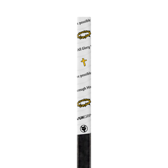 Through Him All Things Are Possible Hockey Grip Tape (Faith Collection): Part of the first-ever faith-based, Catholic/Christian Hockey Tape