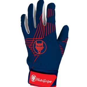 Prowler Red & Navy Batting Gloves