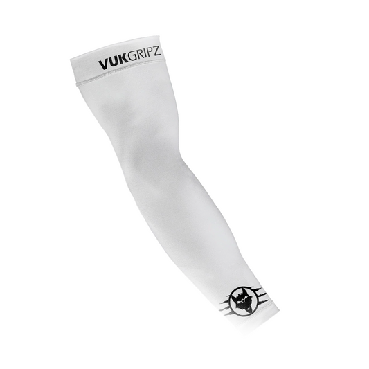 Premium Compression Arm Sleeve - White