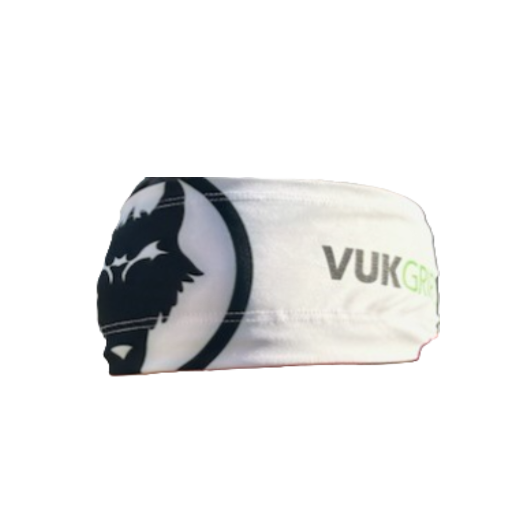 OFF-ROAD CONTOURED HEADBAND - VUK WHITE