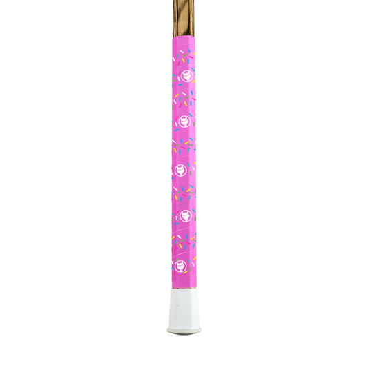 Pink Donut Lacrosse Grip