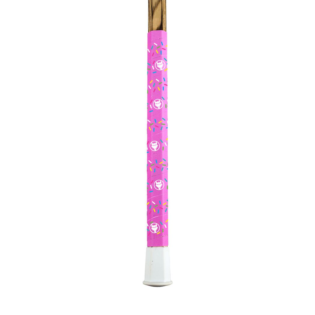 Pink Donut Lacrosse Grip