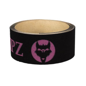 VukGripz Black Lacrosse Stick Tape with Pink Logos