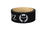VukGripz Black Bat Grip Tape with White VukGripz logos bat tape