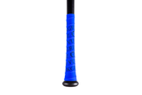 Blue Baseball Bat Grip Tape with Black VukGripz logos bat tape
