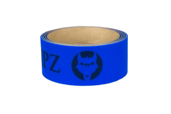 Blue Baseball Bat Grip Tape with Black VukGripz logos bat tape