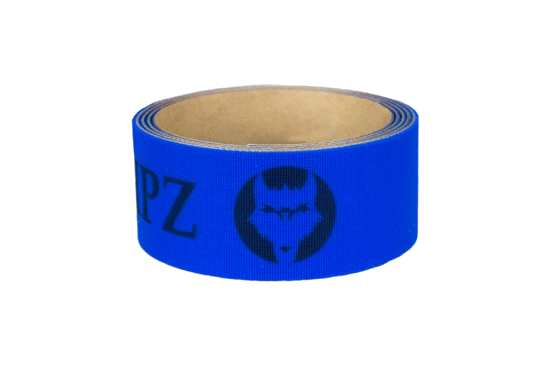 Blue Lacrosse Tape with Black VukGripz logos