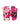 VukGripz Prowler Pink Baseball and Softball Batting Gloves