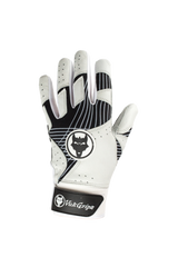 VukGripz Prowler Black Baseball Batting Gloves and Softball Batting Gloves
