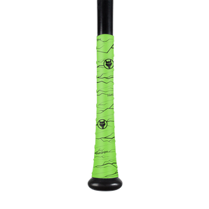 Neon green bat grip tape to wrap around a bat tape