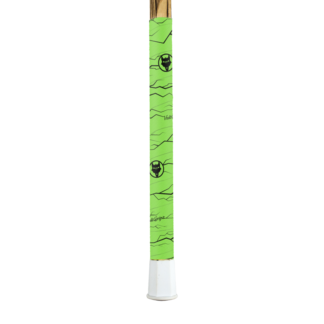 Neon Green Lacrosse grip tape to wrap around a lacrosse stick to improve your grip and friction on lacrosse stick