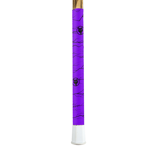 Purple Lacrosse grip tape to wrap around a lacrosse stick to improve your grip and friction on lacrosse stick