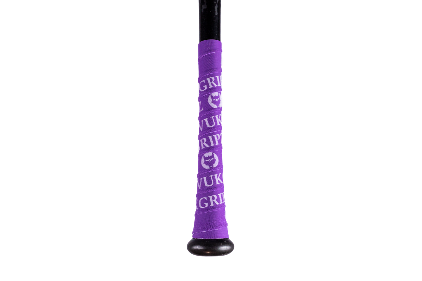 VukGripz Purple with White Baseball Bat Grip Tape and Softball Bat Grip Tape