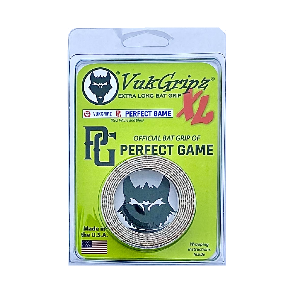 XL Grey Perfect Game Baseball Bat Grip Tape