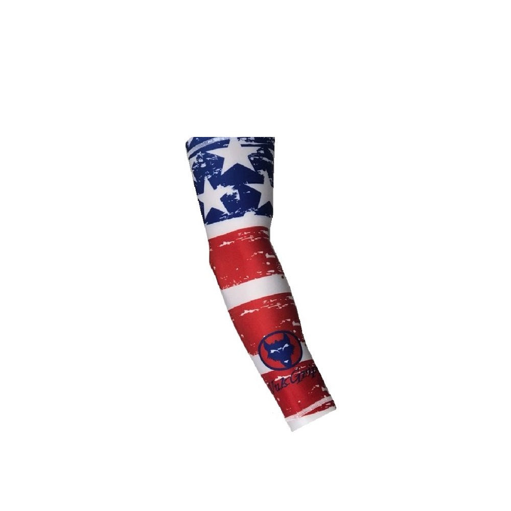 Red, White and Blue Baseball Arm Sleeve