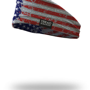 OFF-ROAD CONTOURED HEADBAND - STAR SPANGLED BANNER