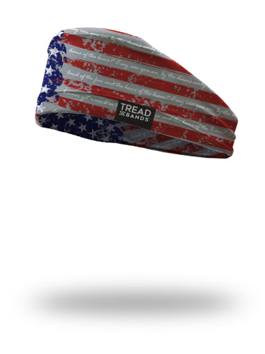 OFF-ROAD CONTOURED HEADBAND - STAR SPANGLED BANNER