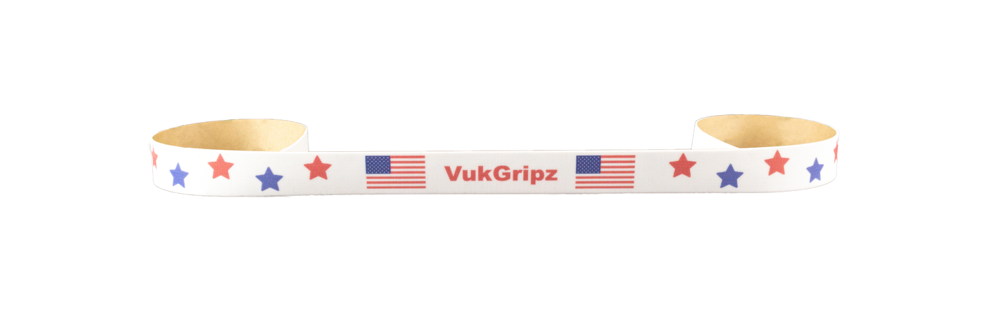 White Stars & American Flag Baseball and Softball Bat Grip Tape