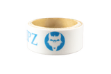 Blue Designed White Bat Grip Tape with white bat