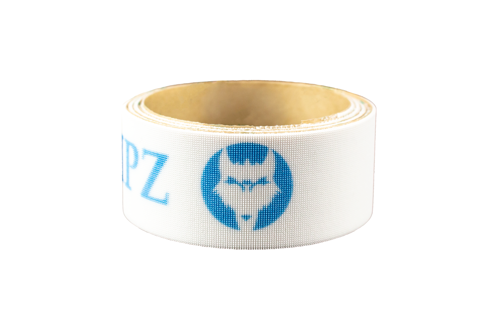 Blue Designed White Bat Grip Tape with white bat