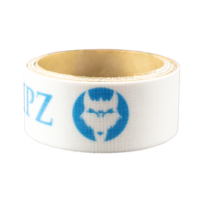 White Pickleball Grip with Blue