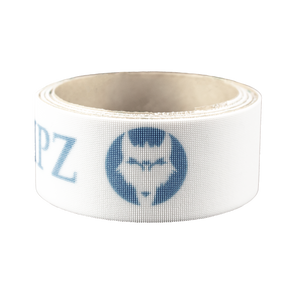 VukGripz White Lacrosse Tape with Navy Designs