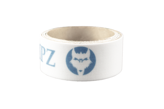 VukGripz White Lacrosse Tape with Navy Designs