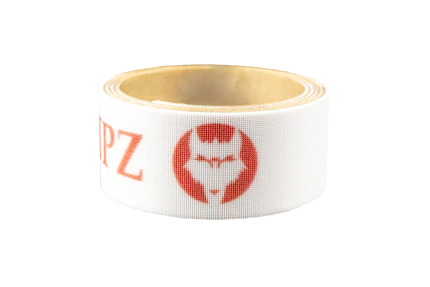 White Bat Grip Tape with Red | White Bat Grip with Red Design