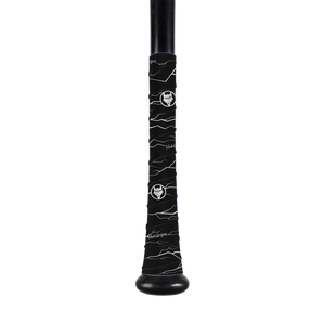 Pulse Black with White Bat Grip Tape