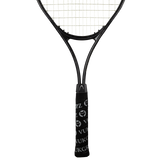 Black tennis raquet VukGripz overgrip