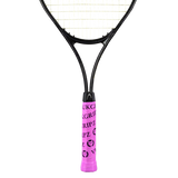 VukGripz Pink Tennis Overgrip with Black Logos